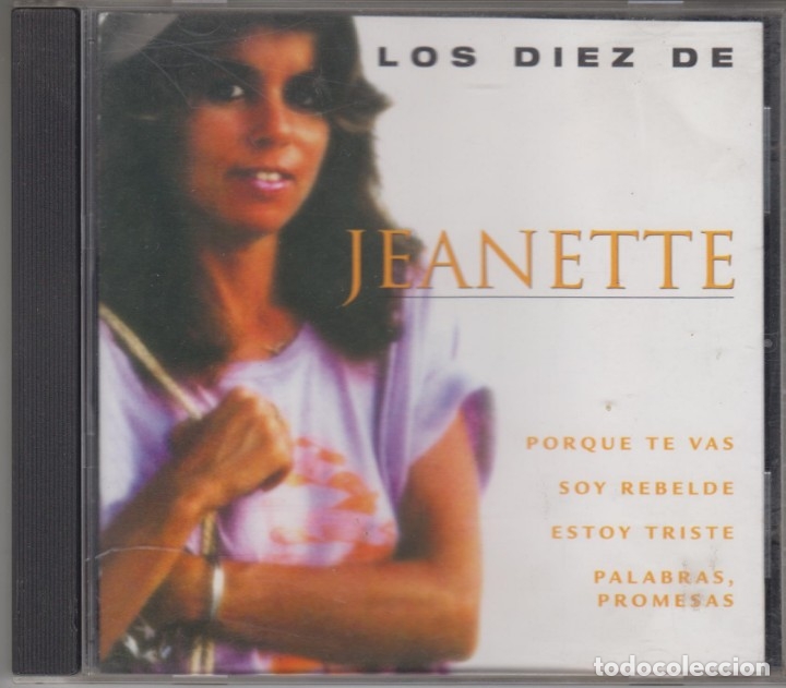 CDs de m&uacute;sica: Los diez de Jeanette cd 2002 Disky