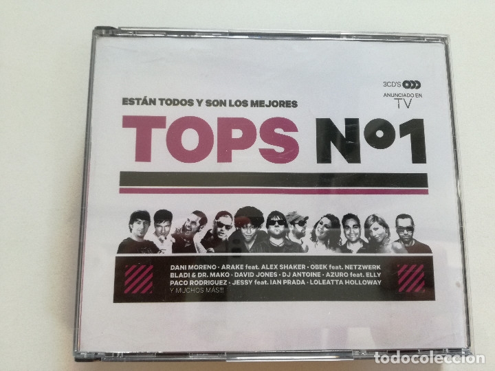 CDs de m&uacute;sica: TOPS N&ordm;1 - TRIPLE CD 2012 - Foto 1