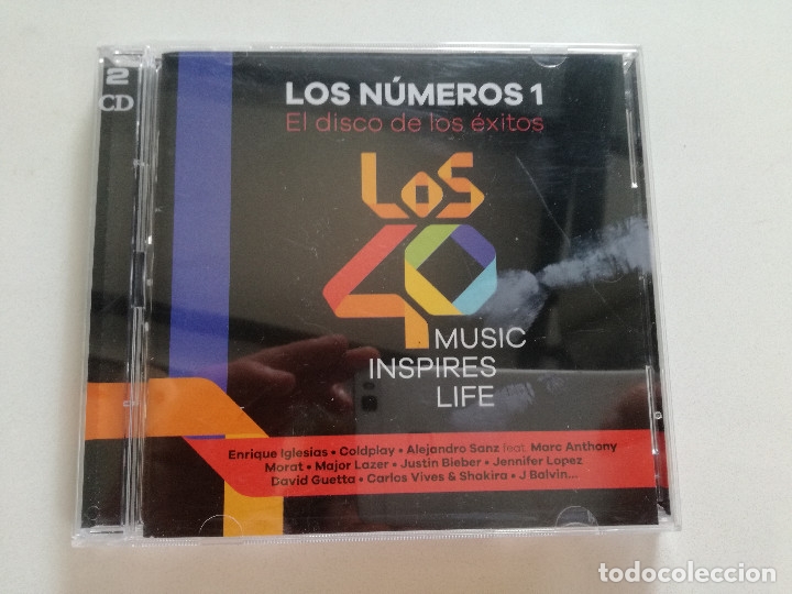 CDs de m&uacute;sica: LOS NUMEROS 1 - El Disco De Los Exitos - DOBLE CD 2016 - Foto 1