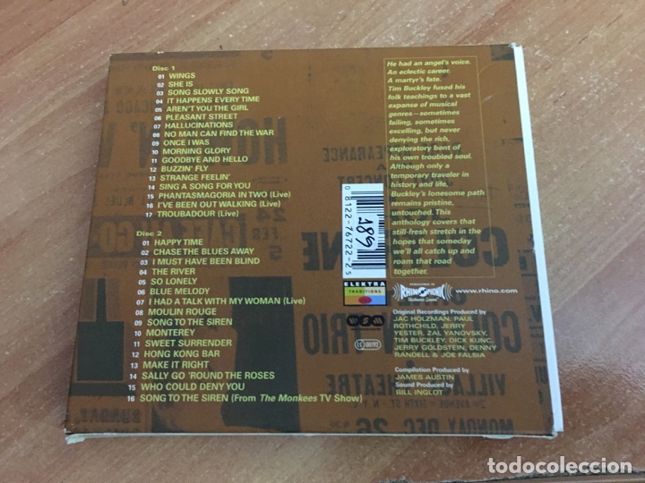 CDs de m&uacute;sica: TIM BUCKLEY ANTHOLOGY ) 2 CD 33 TRACK (CDIB1) - Foto 3