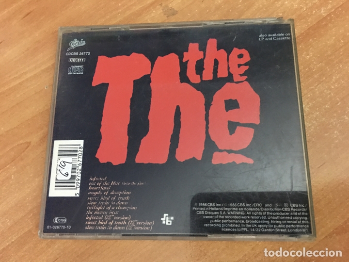 CDs de m&uacute;sica: THE THE (INFECTED) CD 11 TRACK (CDIB1) - Foto 3