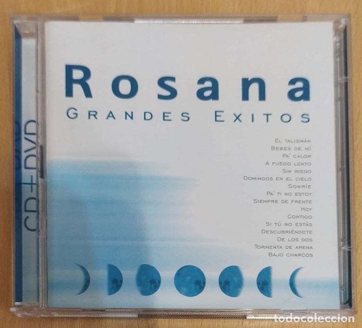 CDs de m&uacute;sica: ROSANA (GRANDES EXITOS) CD + DVD 2005 - Foto 1