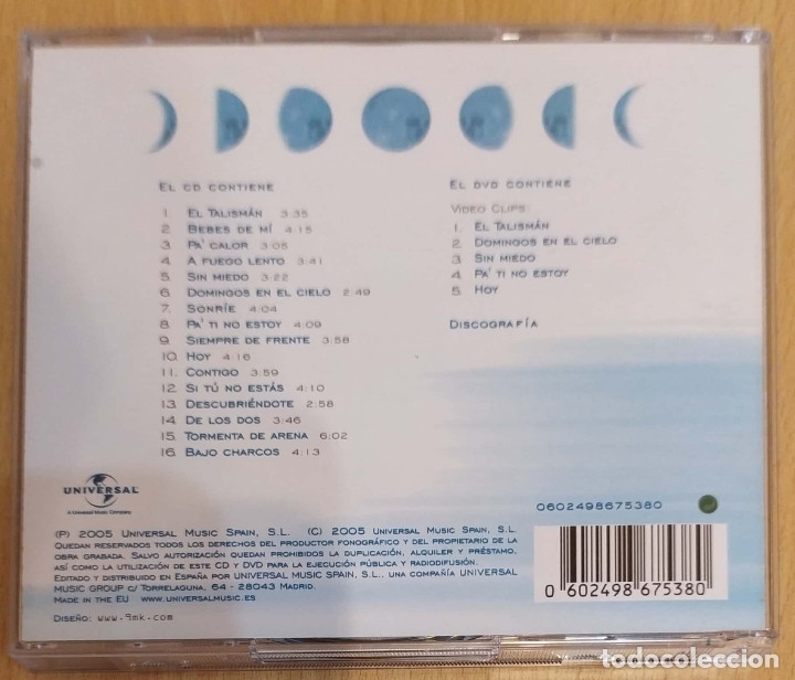 CDs de m&uacute;sica: ROSANA (GRANDES EXITOS) CD + DVD 2005 - Foto 2