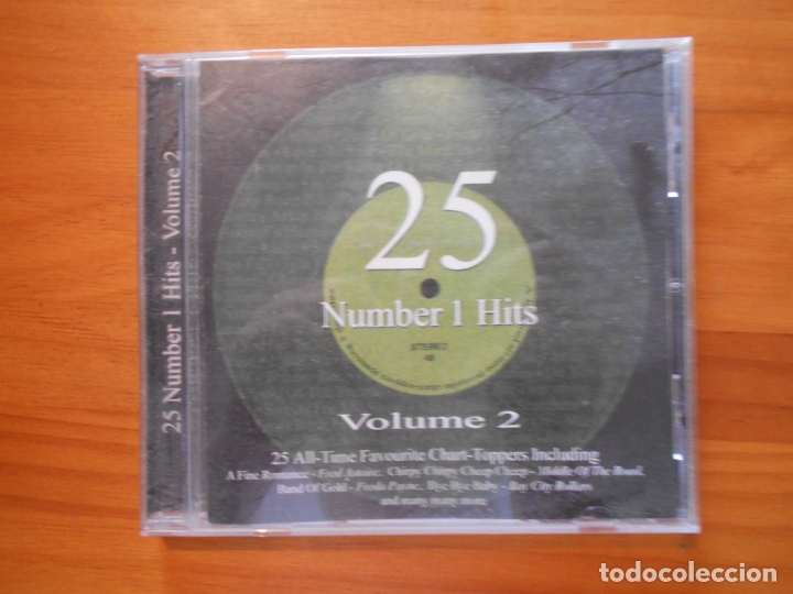 CDs de m&uacute;sica: CD 25 NUMBER 1 HITS - VOLUME 2 (B5) - Foto 1