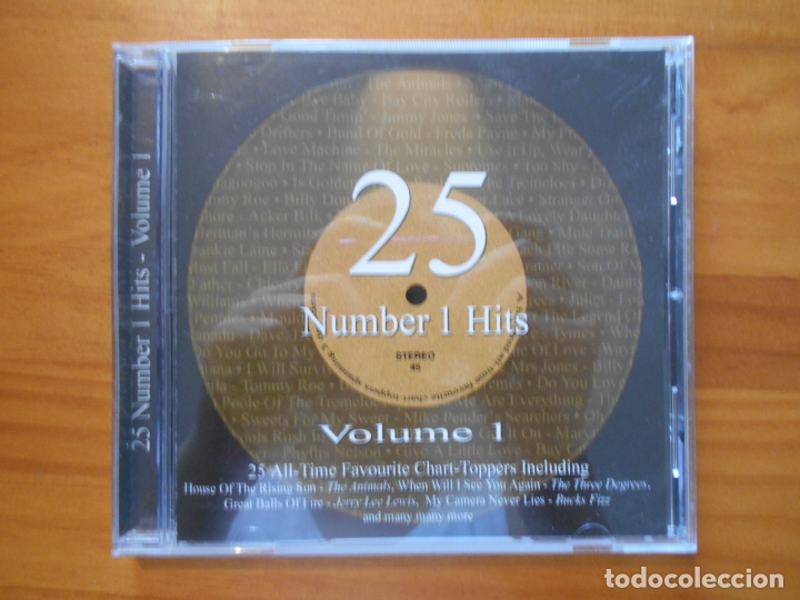 CDs de m&uacute;sica: CD 25 NUMBER 1 HITS - VOLUME 1 (B5) - Foto 1