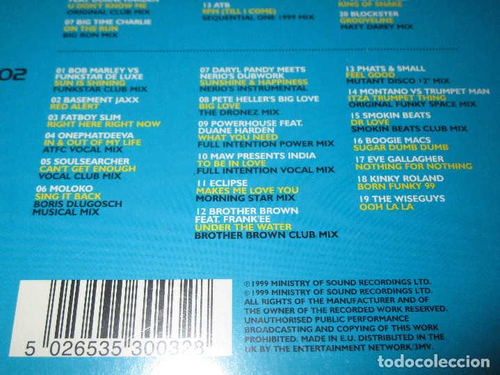 CDs de m&uacute;sica: GALAXY MIX ( BOY GEORGE ) - CD - PRECINTADO - AMANDA GHOST - ECLIPSE - ATB - MOLOKO ... - Foto 4
