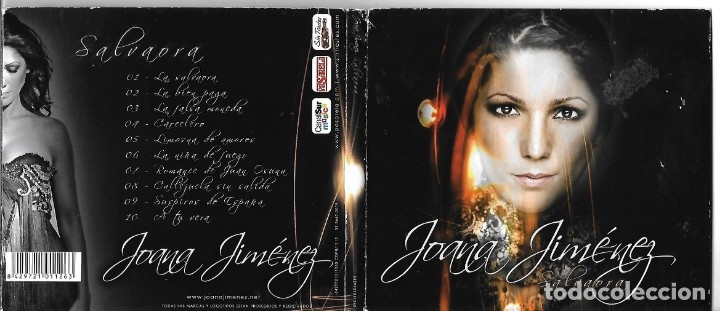 CDs de m&uacute;sica: JOANA JIM&Eacute;NEZ. SALVAORA. CD - Foto 3