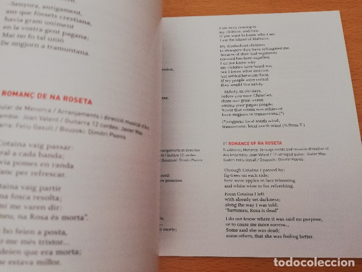 CDs de m&uacute;sica: RAIXA. MARIA DEL MAR BONET (CD) - Foto 4