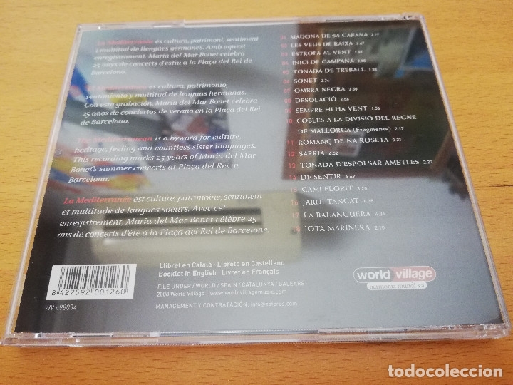 CDs de m&uacute;sica: RAIXA. MARIA DEL MAR BONET (CD) - Foto 9