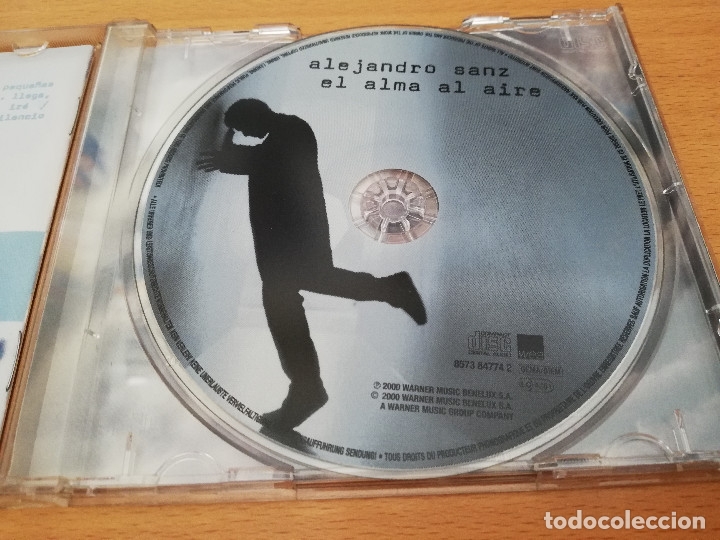 CDs de m&uacute;sica: ALEJANDRO SANZ. EL ALMA AL IRE (CD) - Foto 2