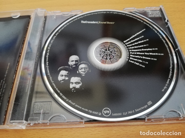 CDs de m&uacute;sica: THE CRUSADERS FINEST HOUR (CD) - Foto 2