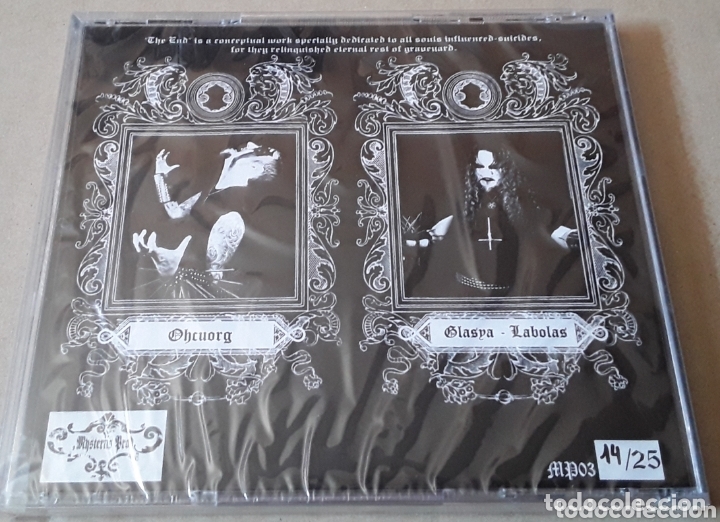 CDs de m&uacute;sica: CD- WERTHER - THE END - EDICI&Oacute;N LIMITADA Y NUMERADA - GLASYA - LABOLAS/ DHEUORG - Foto 2