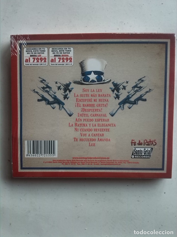 CDs de m&uacute;sica: FE DE RATAS I WANT YOU - Foto 2