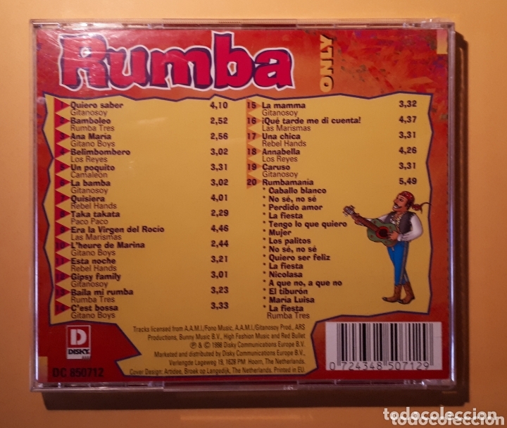 CDs de m&uacute;sica: CD Rumba Only - Foto 2