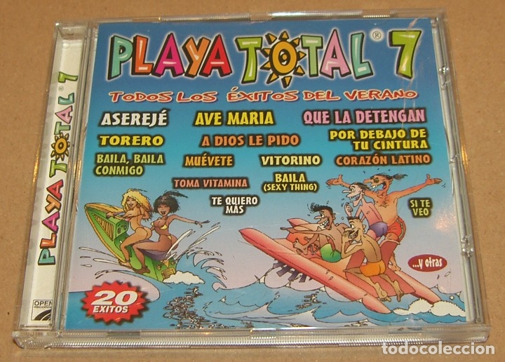 CDs de m&uacute;sica: PLAYA TOTAL 7 - OPEN RECORDS 2002 - Foto 1