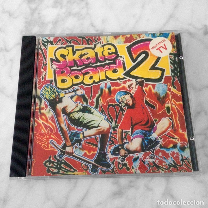 CDs de m&uacute;sica: CD - SKATE BOARD 2 - BLANCO Y NEGRO - 1991 - Foto 1