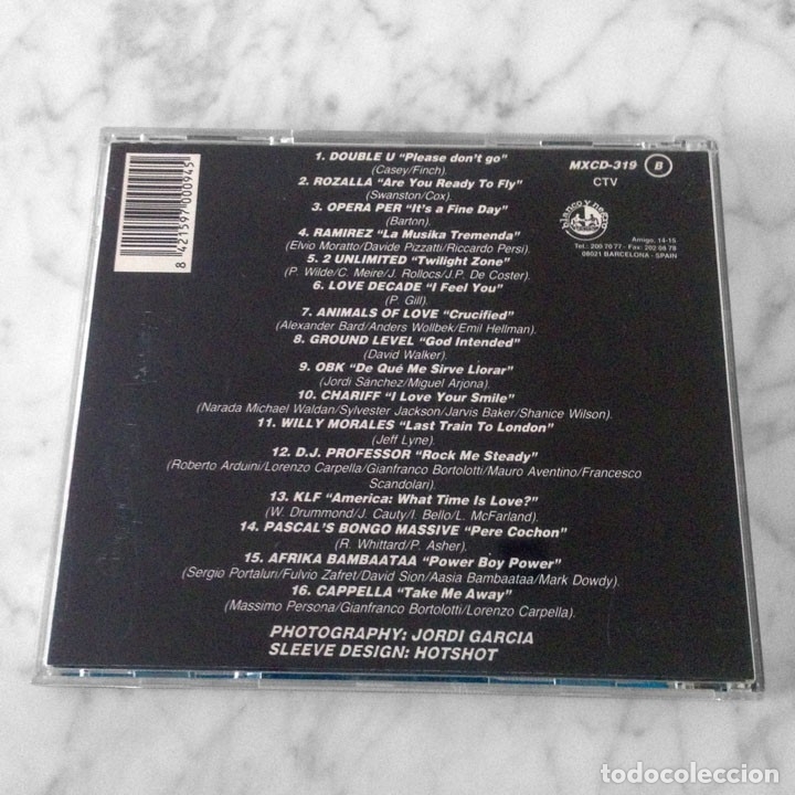 CDs de m&uacute;sica: CD - SKATE BOARD 4 - BLANCO Y NEGRO - 1992 - Foto 2
