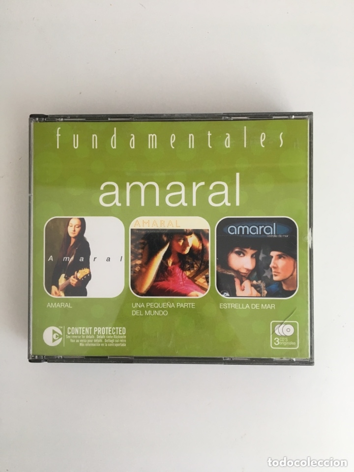 CDs de m&uacute;sica: Amaral 3 CD Fundamentales - Foto 1