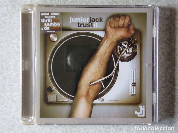 CDs de m&uacute;sica: JUNIOR JACK.TRUST IT..DISCO DEBUT...PEDIDO MINIMO 5&euro; - Foto 1