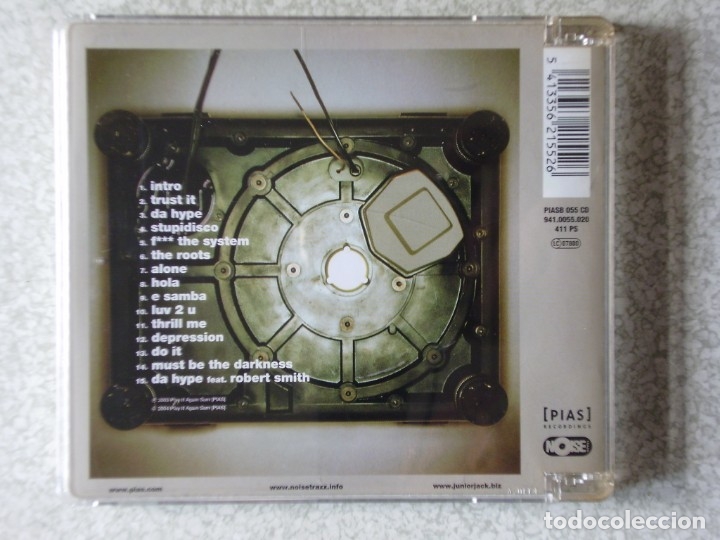 CDs de m&uacute;sica: JUNIOR JACK.TRUST IT..DISCO DEBUT...PEDIDO MINIMO 5&euro; - Foto 2