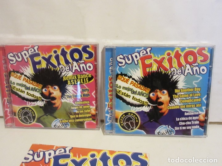 CDs de m&uacute;sica: Super Exitos Del A&ntilde;o - 2 x CD - Boxset - 2002 - Spain - NM+/VG+ - Foto 3