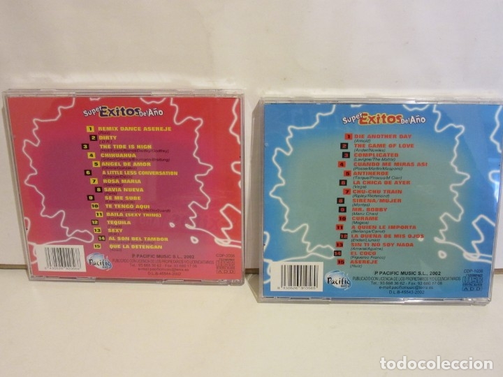 CDs de m&uacute;sica: Super Exitos Del A&ntilde;o - 2 x CD - Boxset - 2002 - Spain - NM+/VG+ - Foto 4