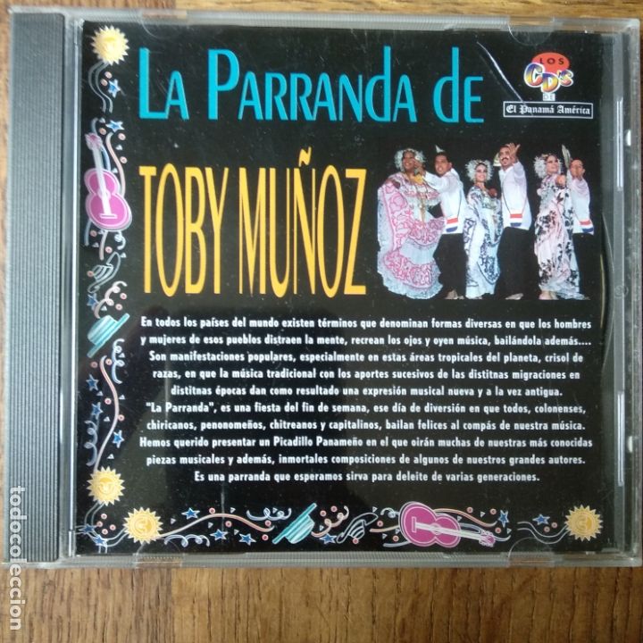 CDs de m&uacute;sica: LA PARRANDA DE TOBY MU&Ntilde;OZ - CD - Foto 1