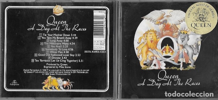CDs de m&uacute;sica: QUEEN: A DAY AT THE RACES - Foto 1