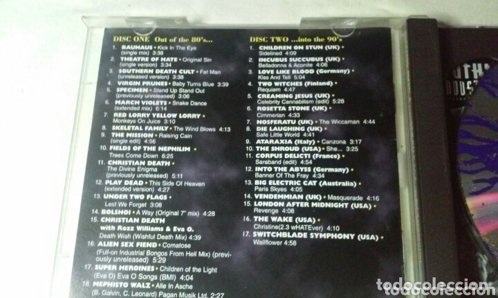 CDs de m&uacute;sica: GHOTIC ROCK 2 (DOBLE CD) A&Ntilde;O 1995 CD - Foto 4