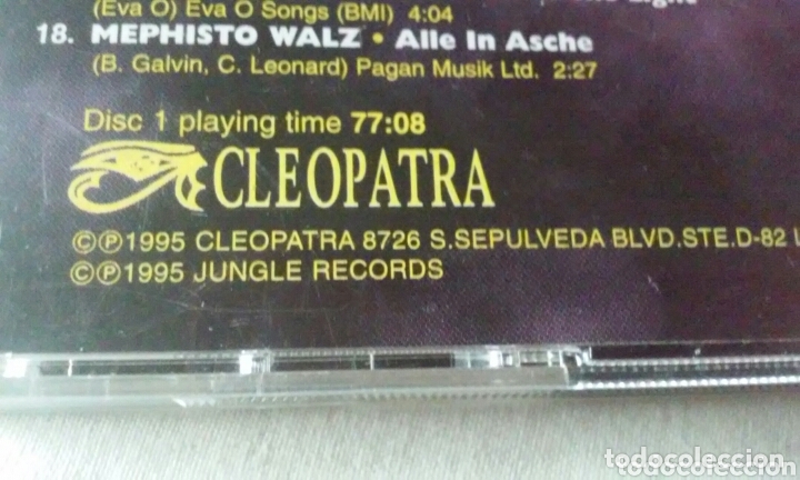 CDs de m&uacute;sica: GHOTIC ROCK 2 (DOBLE CD) A&Ntilde;O 1995 CD - Foto 9
