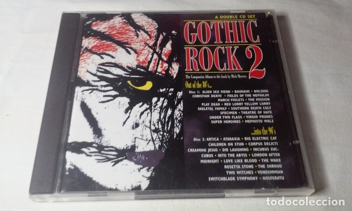 CDs de m&uacute;sica: GHOTIC ROCK 2 (DOBLE CD) A&Ntilde;O 1995 CD - Foto 1