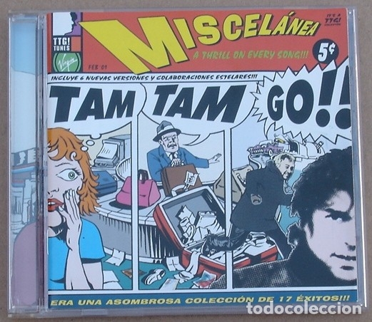 CDs de m&uacute;sica: TAM TAM GO - MISCELANEA (CD) 2001 - 17 TEMAS - Foto 1