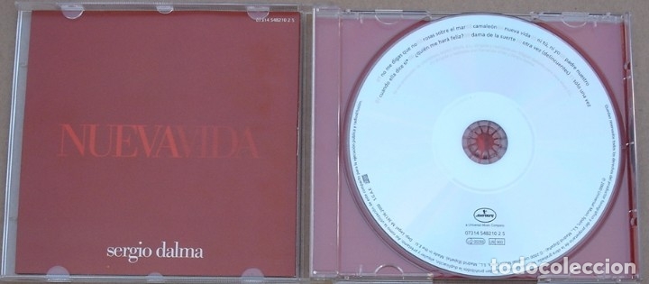 CDs de m&uacute;sica: SERGIO DALMA - NUEVA VIDA (CD) 2000 - 11 TEMAS - Foto 2