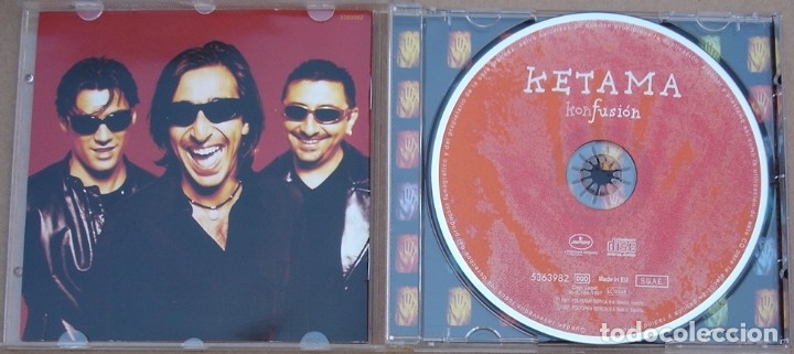 CDs de m&uacute;sica: KETAMA - KONFUSION (CD) 1997 - 15 TEMAS - Foto 2