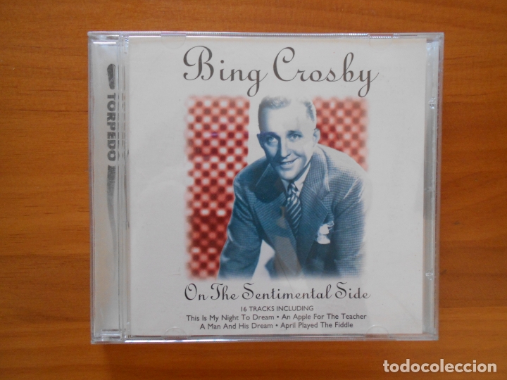 CDs de m&uacute;sica: CD BING CROSBY - ON THE SENTIMENTAL SIDE (D6) - Foto 1