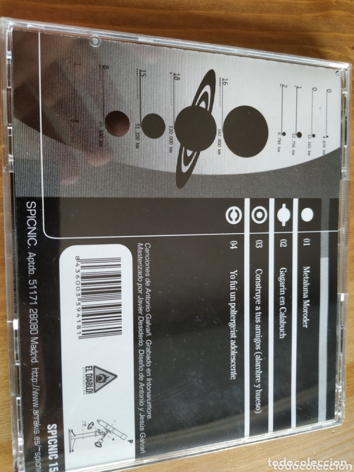 CDs de m&uacute;sica: Parade - Metaluna (Spicnic, CD EP) - Foto 2