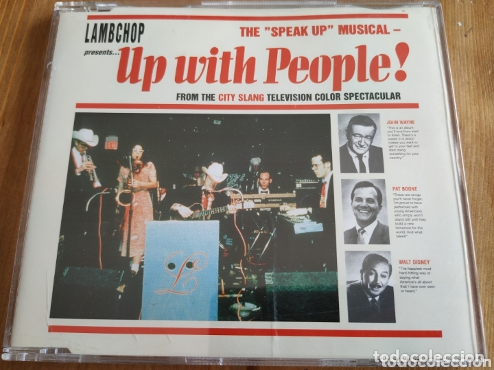 CDs de m&uacute;sica: LAMBCHOP - Up With People! (CD single) - Foto 1