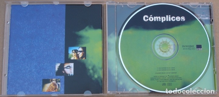 CDs de m&uacute;sica: COMPLICES - COMPLICES (CD) 2000 - 12 TEMAS - Foto 2