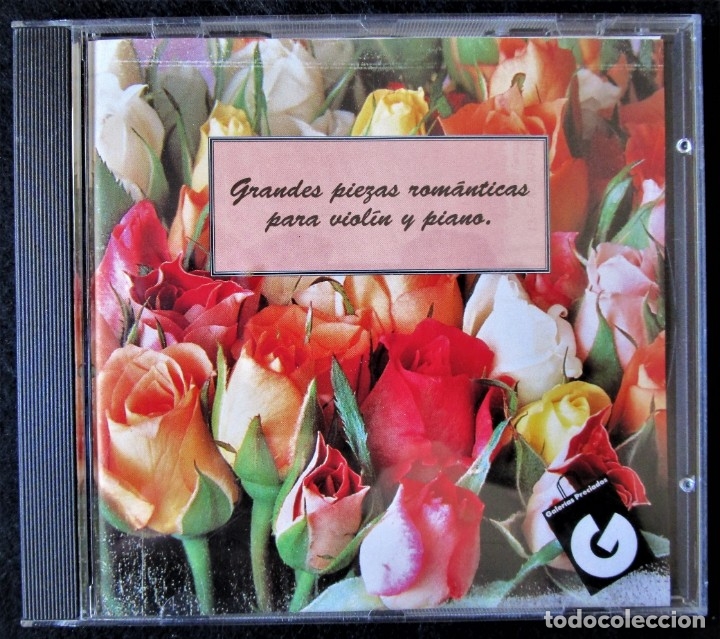 CDs de M&uacute;sica: GRANDES PIEZAS ROMANTICAS PARA VIOL&Iacute;N Y PIANO - (VER CONTENIDO)