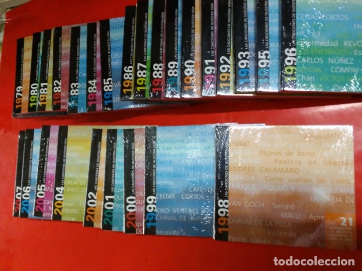 CDs de m&uacute;sica: LAS CANCIONES DE NUESTRA VIDA 28 CD&acute;s - Foto 3