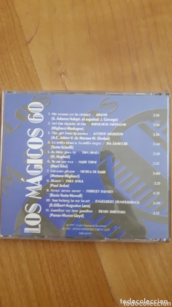 CDs de m&uacute;sica: LOS MAGICOS 60 - Foto 2