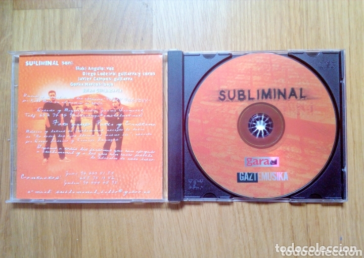 CDs de m&uacute;sica: Subliminal - Gara, 2001. Euskal Herria. - Foto 2