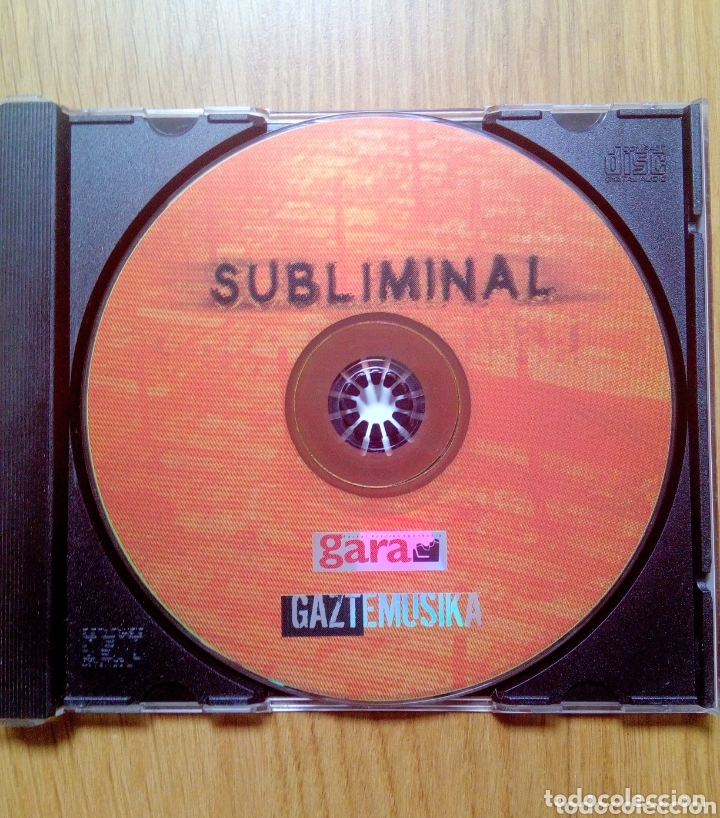 CDs de m&uacute;sica: Subliminal - Gara, 2001. Euskal Herria. - Foto 4