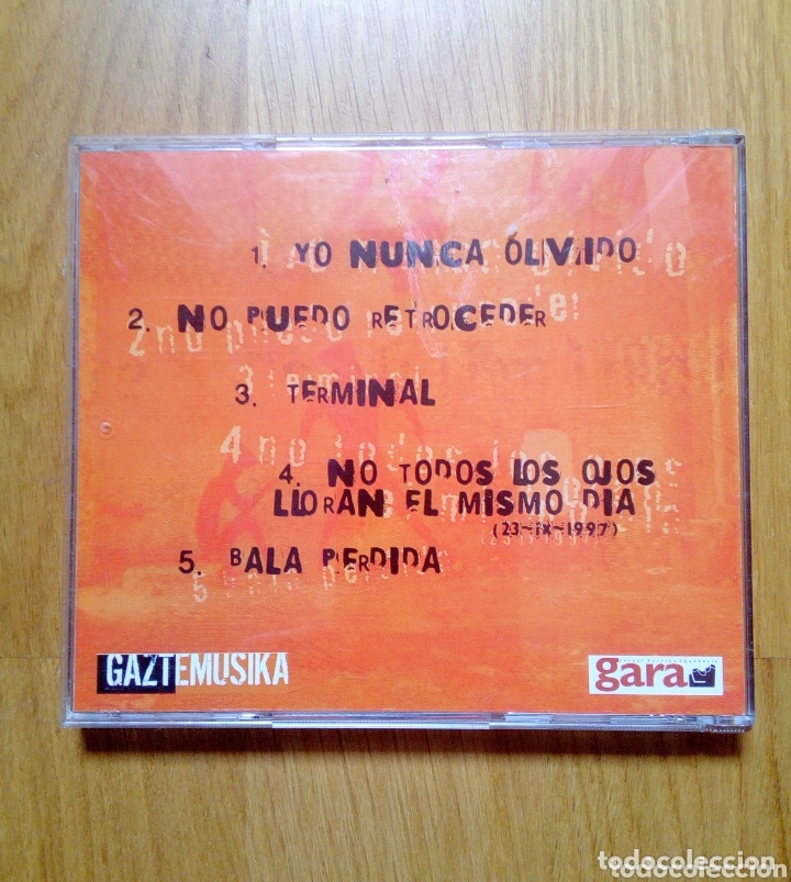 CDs de m&uacute;sica: Subliminal - Gara, 2001. Euskal Herria. - Foto 5