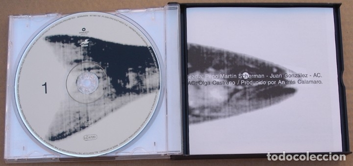 CDs de m&uacute;sica: ANDRES CALAMARO - EL SALMON (5 CD + LIBRETO) 2000 - Foto 2