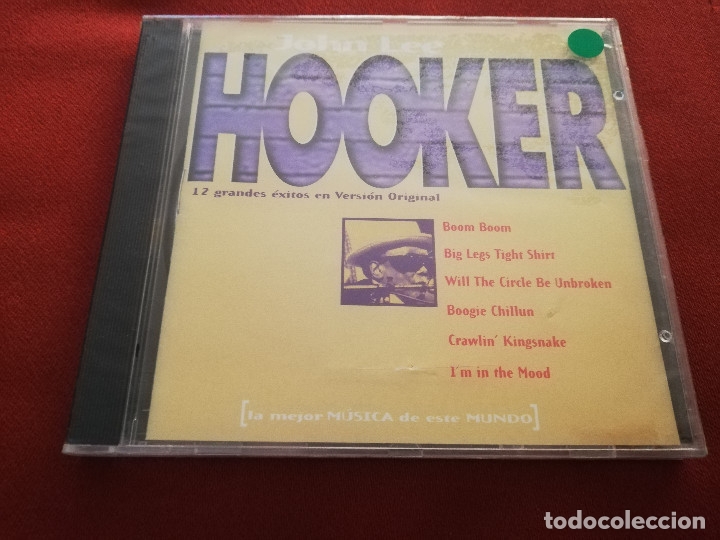 CDs de m&uacute;sica: JOHN LEE HOOKER. 12 GRANDES &Eacute;XITOS EN VERSI&Oacute;N ORIGINAL (CD PRECINTADO) - Foto 1