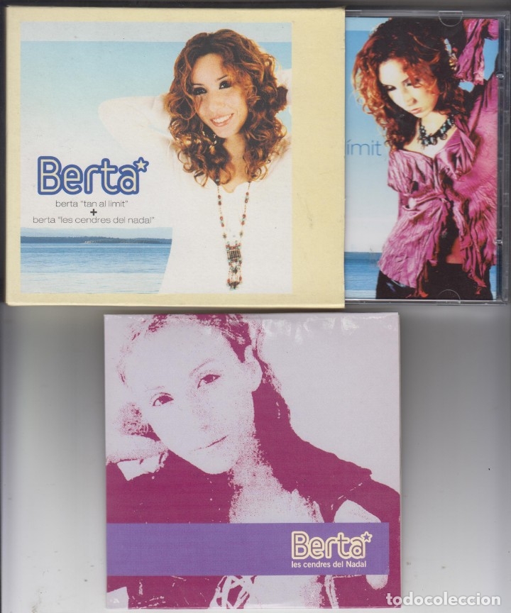 CDs de m&uacute;sica: Berta cd + cd single Tan al l&iacute;mit / Les cendres del Nadal 2003 - Foto 1