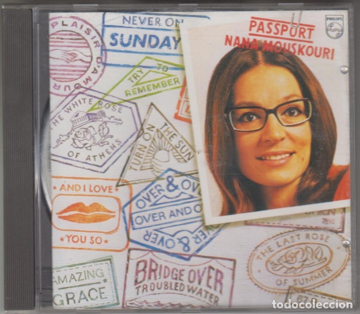 CDs de m&uacute;sica: Nana Mouskouri cd Passport - Foto 1