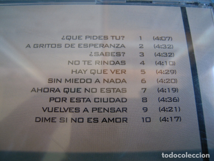 CDs de m&uacute;sica: CD &iquest;Qu&eacute; pides t&uacute;? &Aacute;lex Ubago - Foto 3