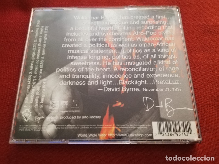 CDs de m&uacute;sica: WALDEMAR BASTOS. PRETALUZ (CD) - Foto 3